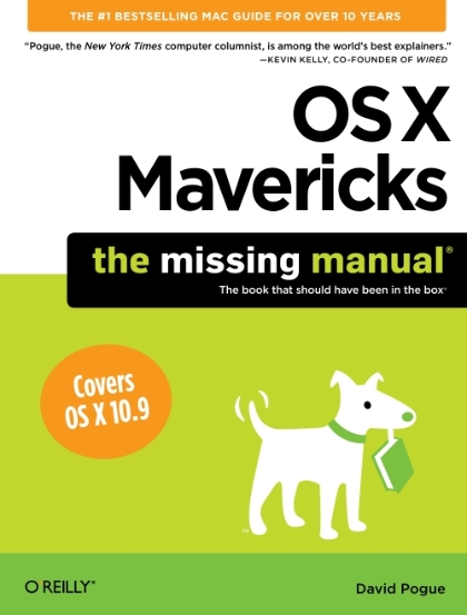 OS X Mavericks the missing manual