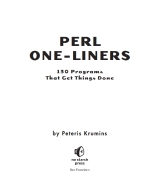 Perl One - Liners